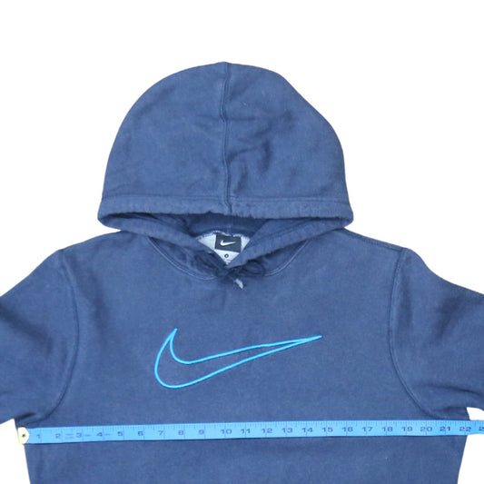 Mens UK Size S Nike Blue Pullover Hoodie