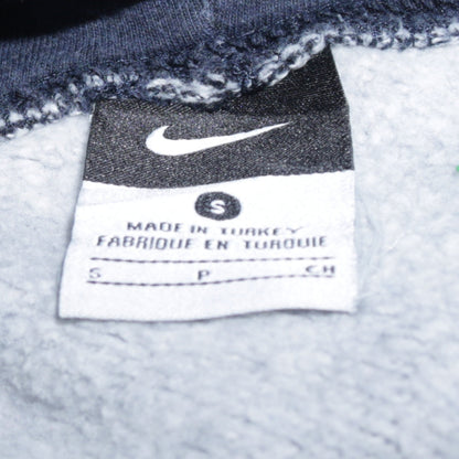 Mens UK Size S Nike Blue Pullover Hoodie