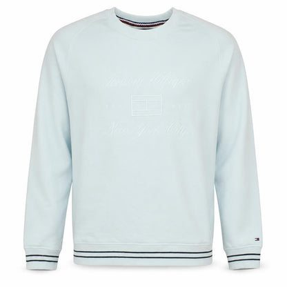 Mens UK Size L Tommy Hilfiger White Pullover Sweatshirt