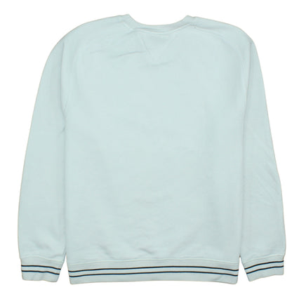 Mens UK Size L Tommy Hilfiger White Pullover Sweatshirt