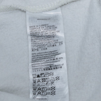 Mens UK Size L Tommy Hilfiger White Pullover Sweatshirt