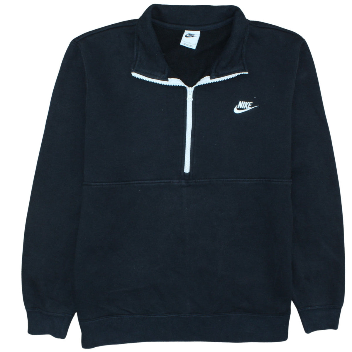 Mens UK Size L Nike Black Pullover Sweatshirt