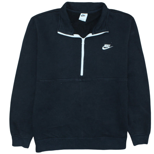 Mens UK Size L Nike Black Pullover Sweatshirt