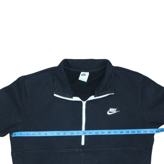 Mens UK Size L Nike Black Pullover Sweatshirt