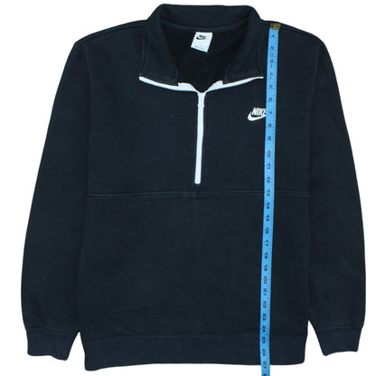 Mens UK Size L Nike Black Pullover Sweatshirt