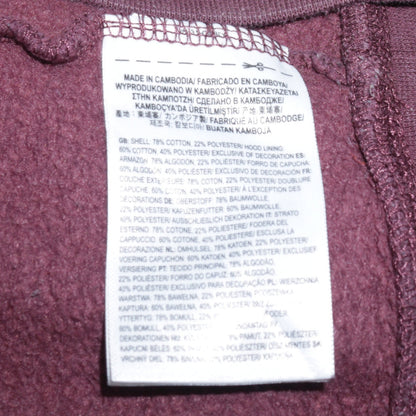 Mens UK Size L VANS Brown Pullover Hoodie
