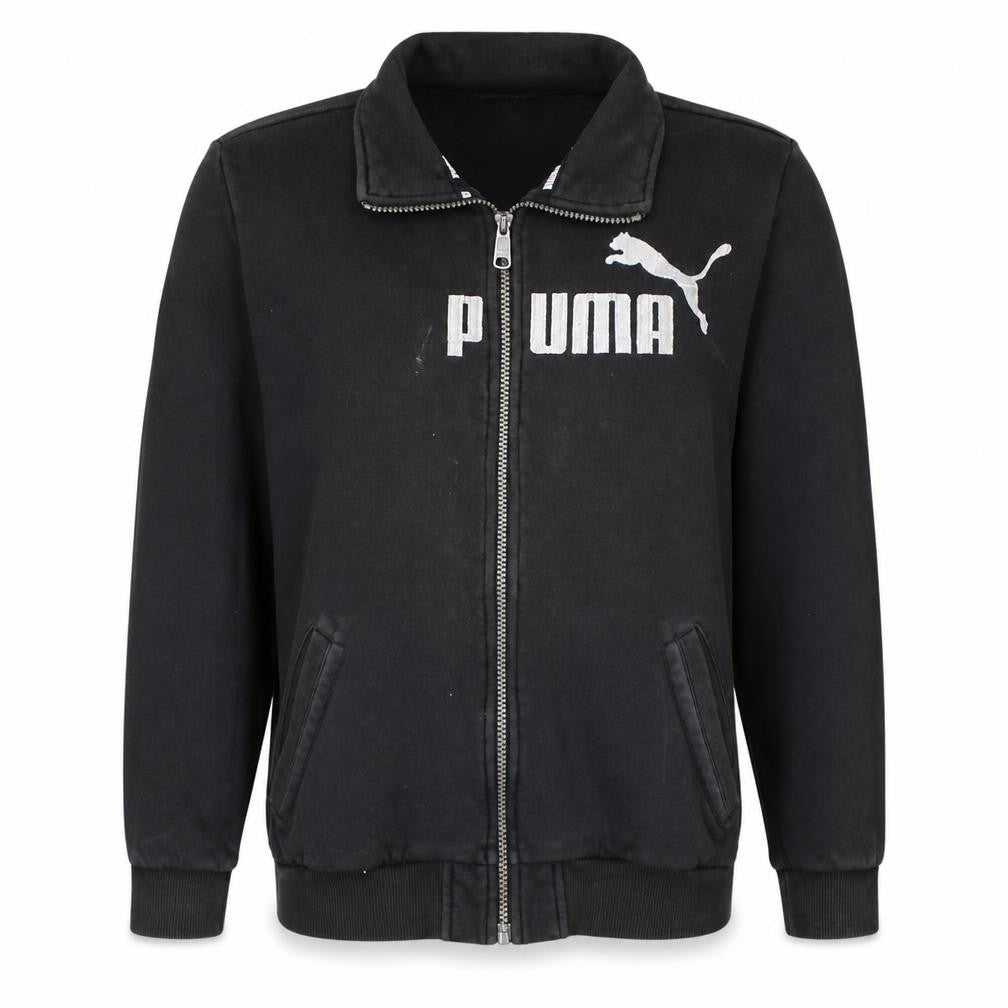 Teens UK Size 12 PUMA Black Full Zip Sweatshirt