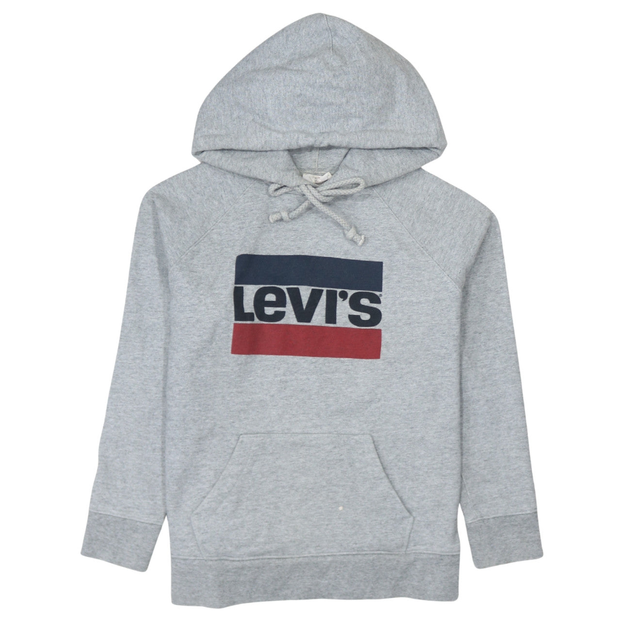 Mens UK Size M Levi's Grey Pullover Hoodie
