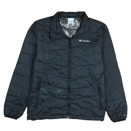 Mens UK Size M Columbia Black HikingWalkingRunning & Jogging Jacket