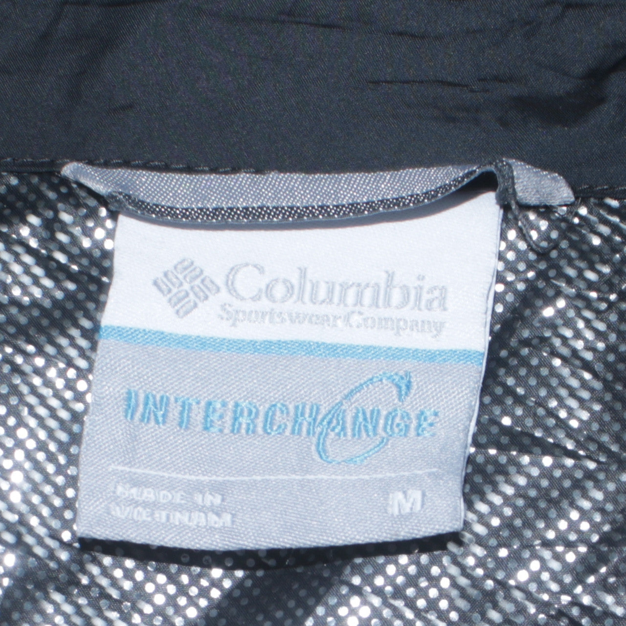 Mens UK Size M Columbia Black HikingWalkingRunning & Jogging Jacket