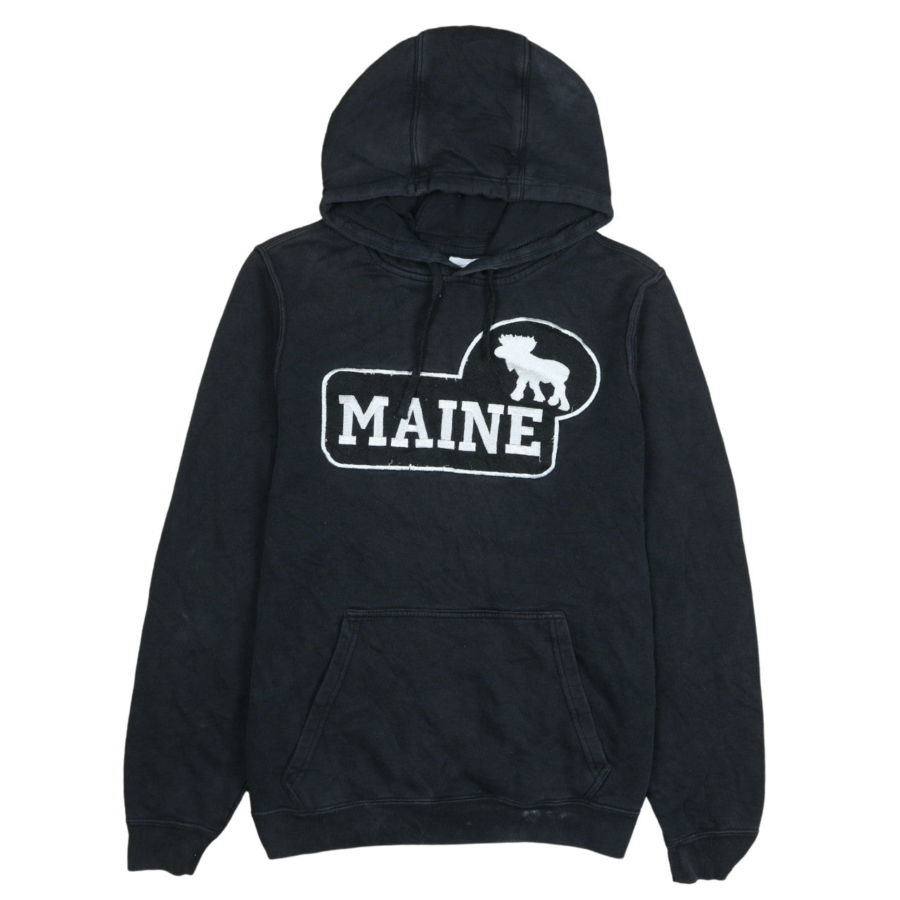 Mens UK Size S Avalex Sportline Black Pullover Hoodie