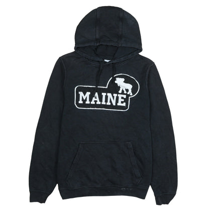 Mens UK Size S Avalex Sportline Black Pullover Hoodie