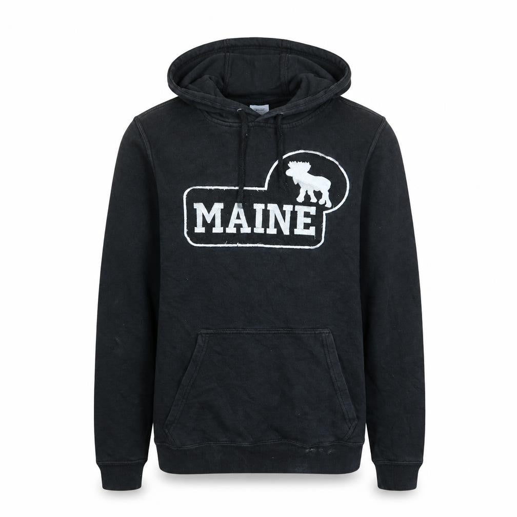 Mens UK Size S Avalex Sportline Black Pullover Hoodie