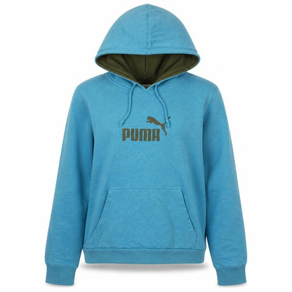 Womens UK Size 12 PUMA Blue Pullover Hoodie