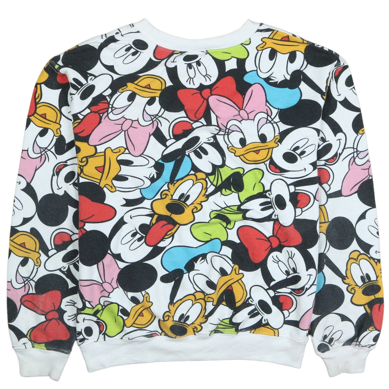 Womens UK Size XS Disney Multicoloured Pullover Sweatshirt
