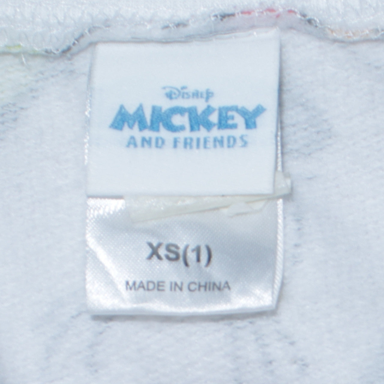 Womens UK Size XS Disney Multicoloured Pullover Sweatshirt