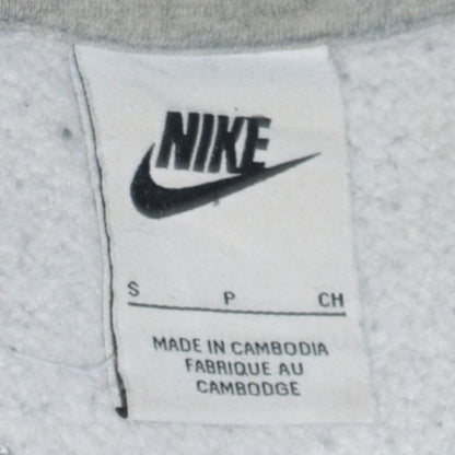 Mens UK Size S Nike Grey Pullover Hoodie