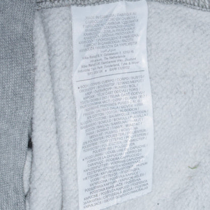 Mens UK Size S Nike Grey Pullover Hoodie