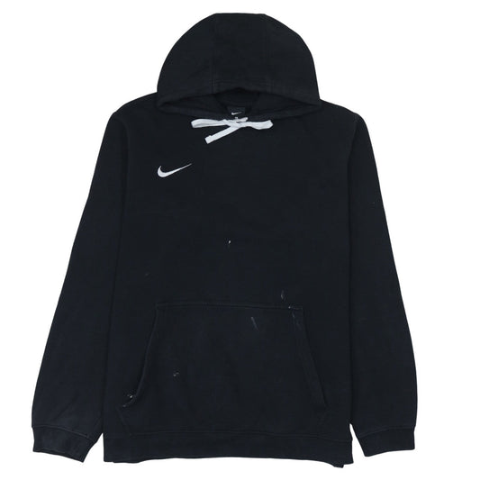 Mens UK Size L Nike Black Pullover Hoodie