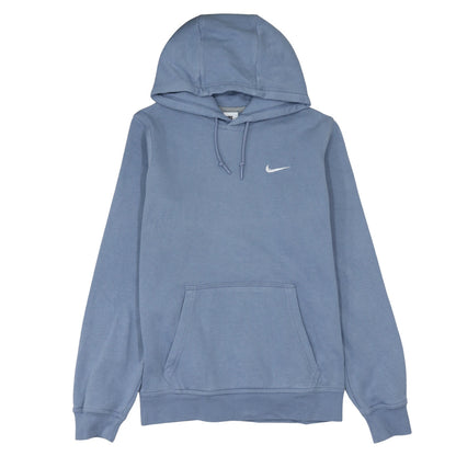 Mens UK Size S Nike Blue Pullover Hoodie