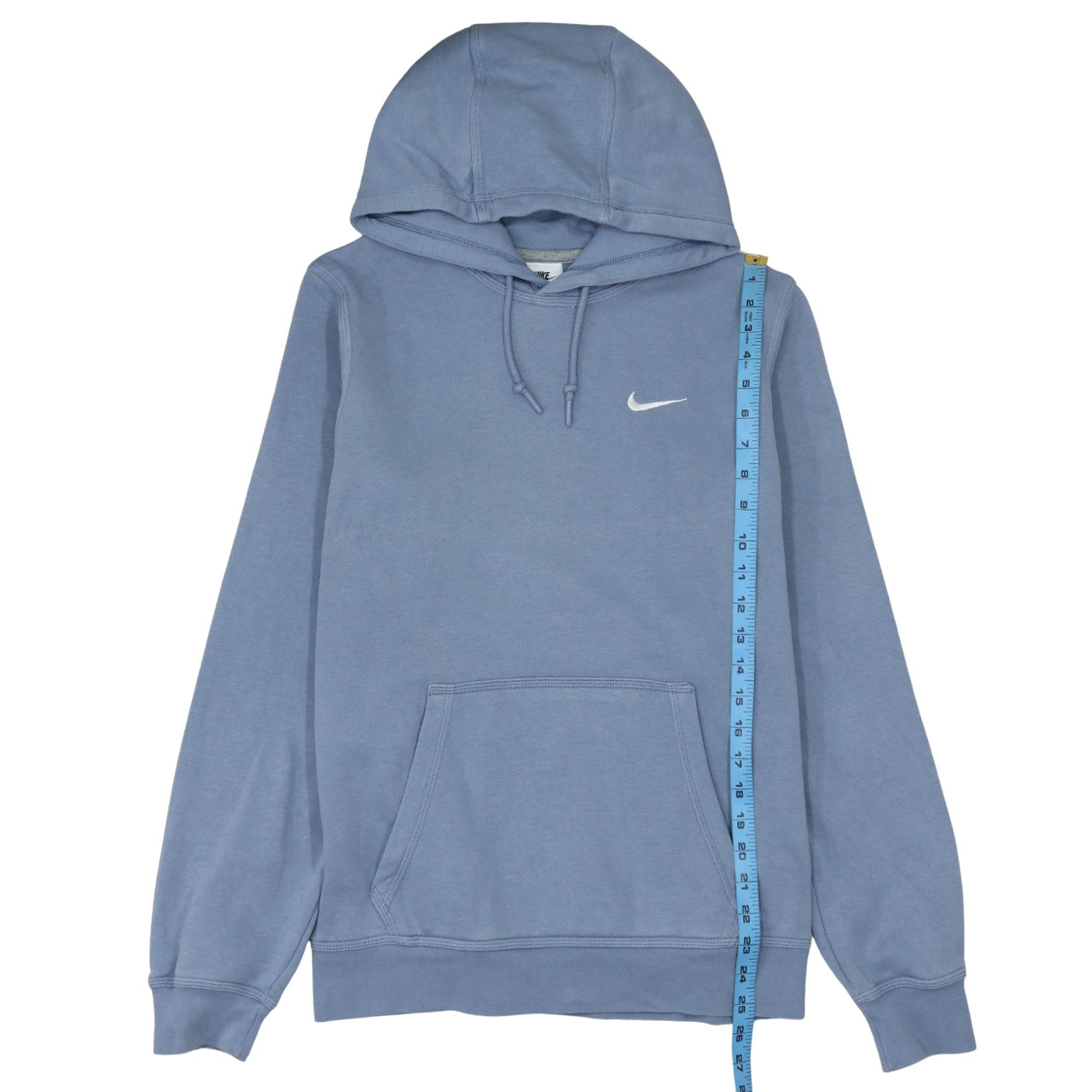 Mens UK Size S Nike Blue Pullover Hoodie