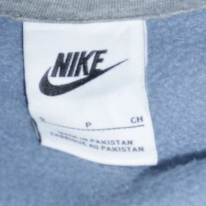 Mens UK Size S Nike Blue Pullover Hoodie