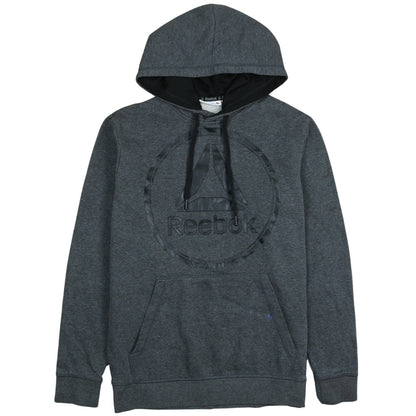 Mens UK Size S Reebok Grey Pullover Hoodie
