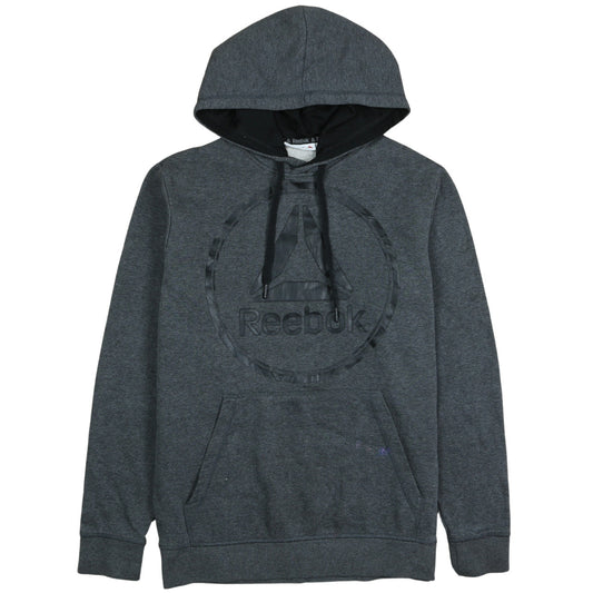 Mens UK Size S Reebok Grey Pullover Hoodie