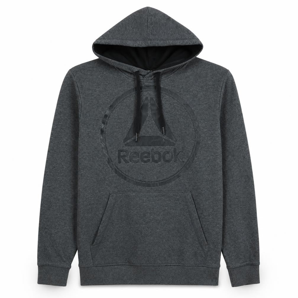 Mens UK Size S Reebok Grey Pullover Hoodie