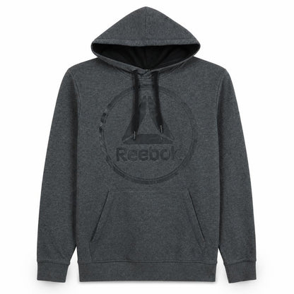 Mens UK Size S Reebok Grey Pullover Hoodie