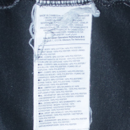 Mens UK Size L Nike Grey Full Zip Hoodie