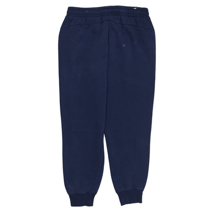 Mens UK Size L PUMA Regular Fit Jogger Blue Trousers