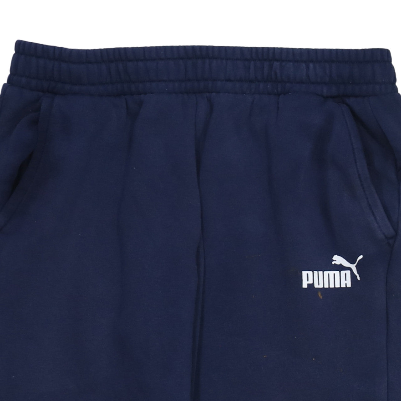 Mens UK Size L PUMA Regular Fit Jogger Blue Trousers
