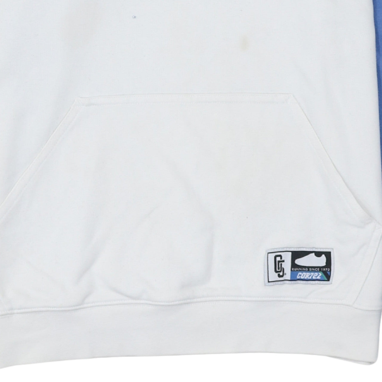 Mens UK Size M Nike White Pullover Hoodie