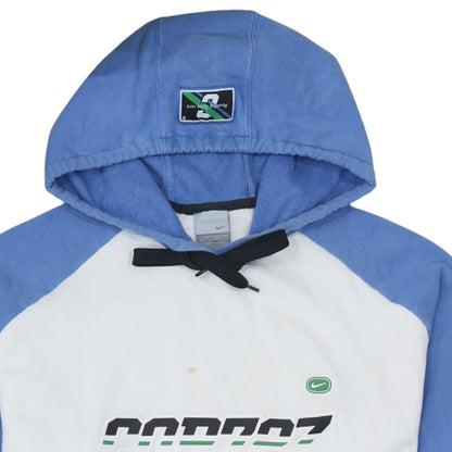 Mens UK Size M Nike White Pullover Hoodie