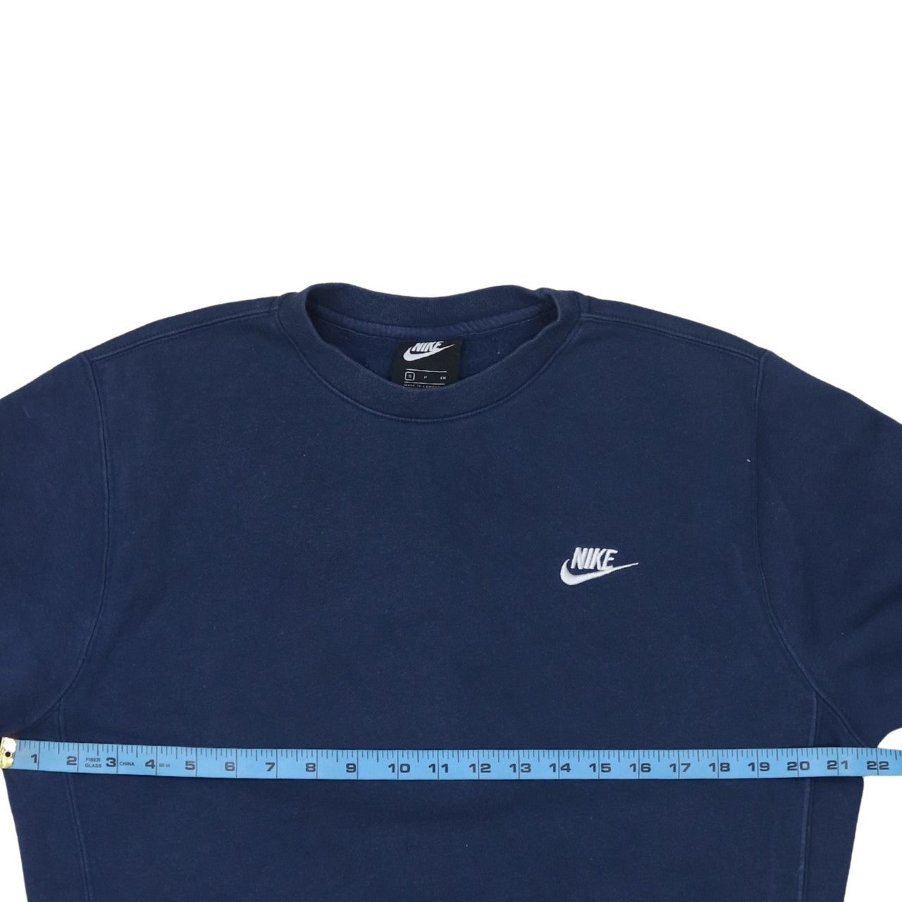 Mens UK Size S Nike Blue Pullover Sweatshirt
