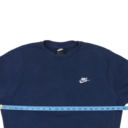 Mens UK Size S Nike Blue Pullover Sweatshirt