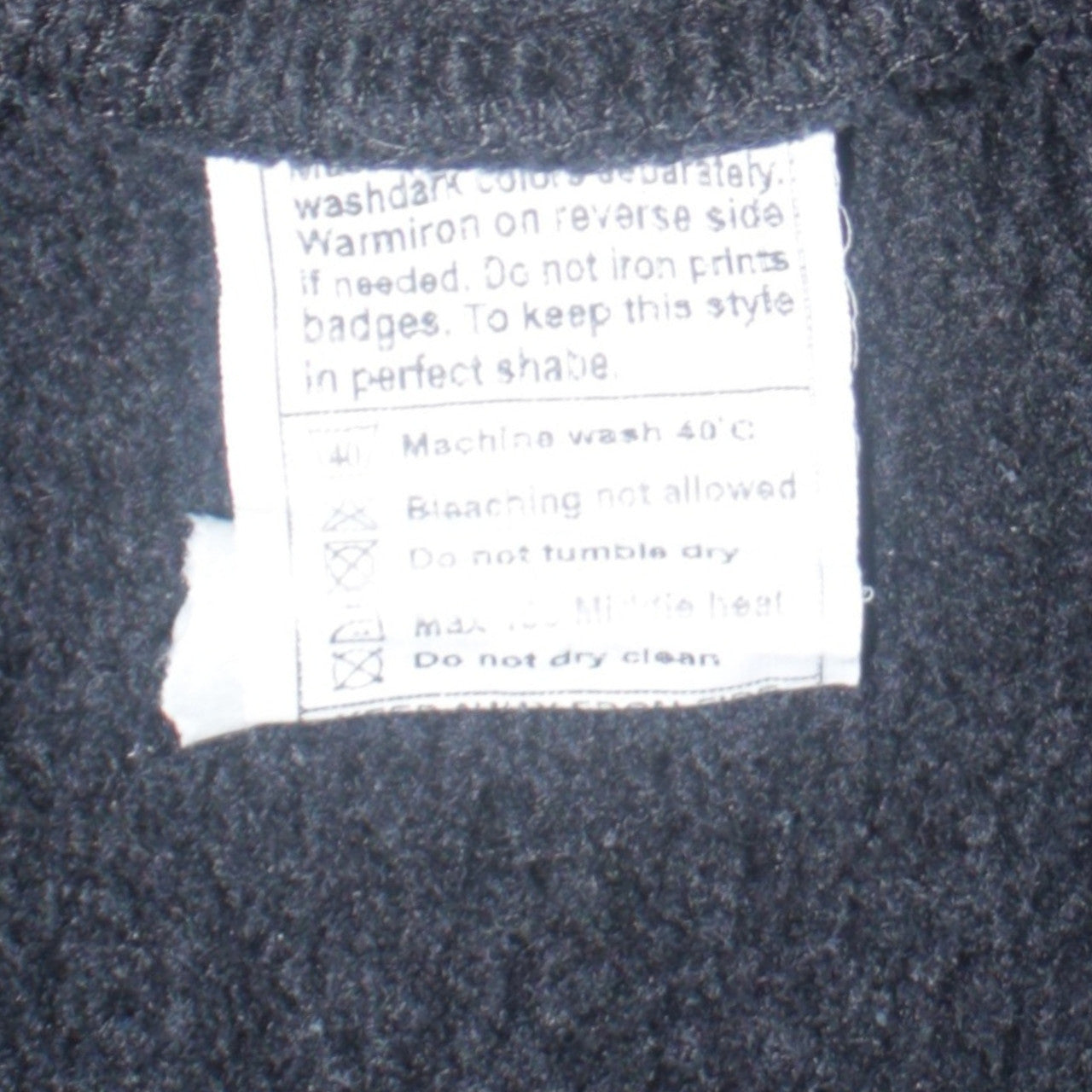 Mens UK Size M adidas Black Pullover Hoodie