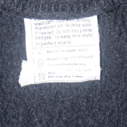 Mens UK Size M adidas Black Pullover Hoodie