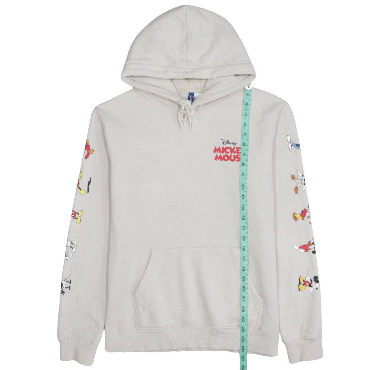 Womens UK Size S H&M Beige Pullover Hoodie