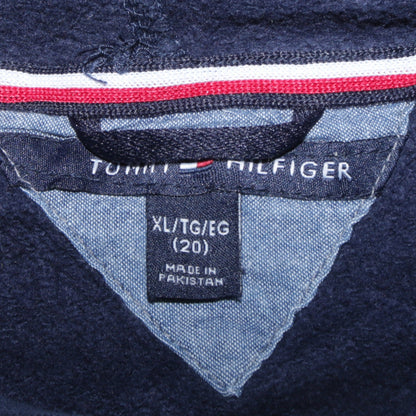 Mens UK Size XL Tommy Hilfiger Blue Pullover Hoodie