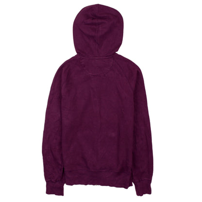 Womens UK Size M Reebok Purple Full Zip Hoodie