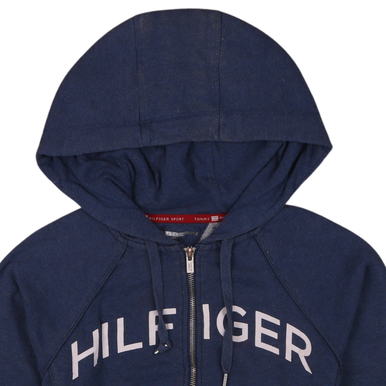 Mens UK Size XS Tommy Hilfiger Blue Full Zip Hoodie