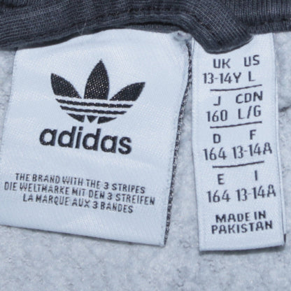 Teens UK Size L adidas Grey Pullover Hoodie