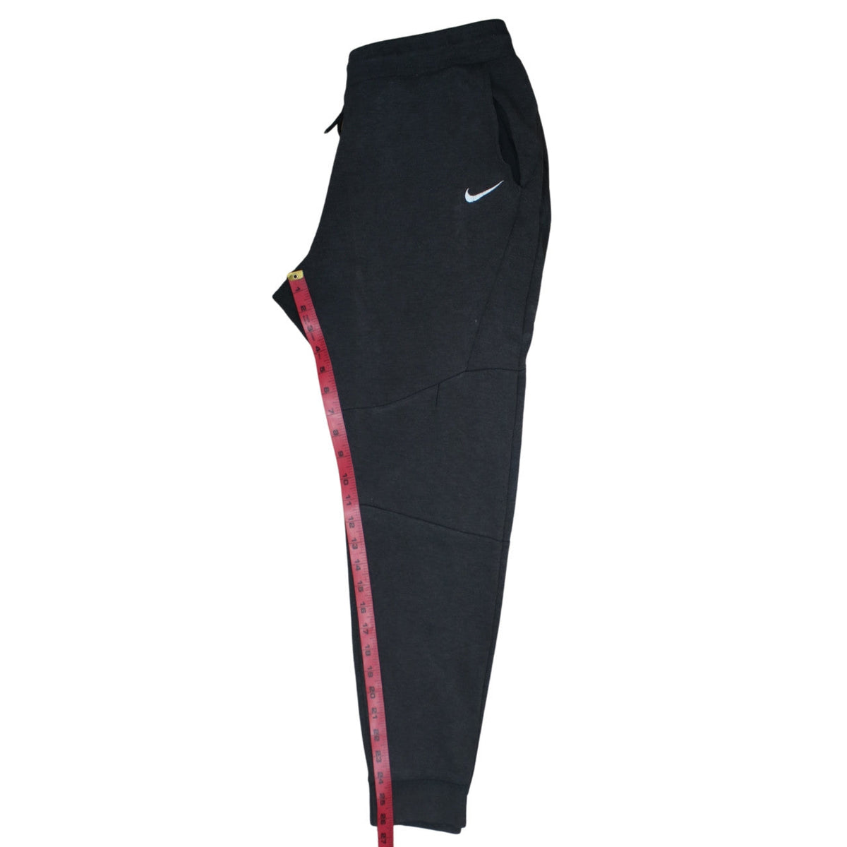 Mens UK Size M Nike Regular Fit Jogger Black Trousers
