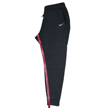 Mens UK Size M Nike Regular Fit Jogger Black Trousers
