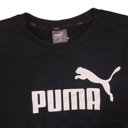 Mens UK Size XS PUMA Black Pullover Sweatshirt