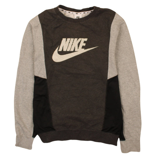 Mens UK Size XS Nike Grey Pullover Sweatshirt