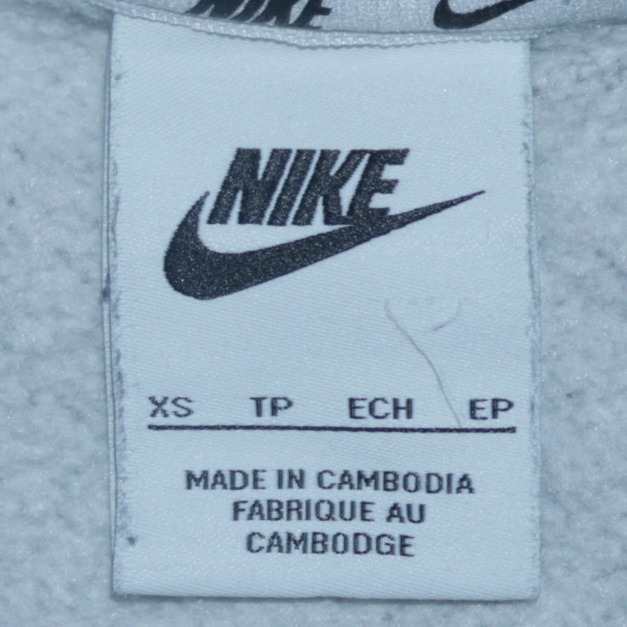Mens UK Size XS Nike Grey Pullover Sweatshirt