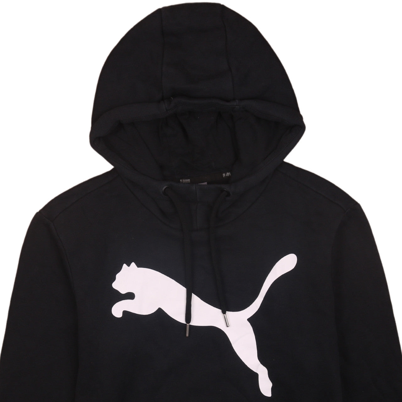 Mens UK Size S PUMA Black Pullover Hoodie